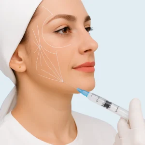 Aplicación de Bioestimuladores de Colágeno en mujer joven